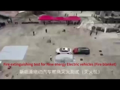 Cubierta de fuego de batería EV Cubierta de fuego reutilizable Cubierta de fuego de automóvil eléctrico